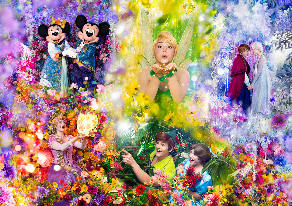 新品ディズニーリゾート 35周年 限定 1000ピース ジグソーパズル 蜷川