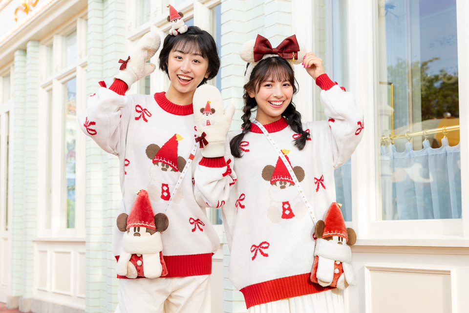 リルリンリン セーター ディズニー クリスマス 2025年もディズニー