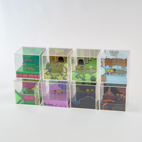 MOTHER2」のジオラマ「エイトキューブス」が8月8日発売 - GAME Watch