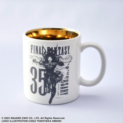 ファイナルファンタジー」35周年記念マグカップやオルゴールの新商品が
