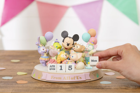 ダッフィーアンドフレンズ 万年カレンダー ディズニー、「ダッフィー