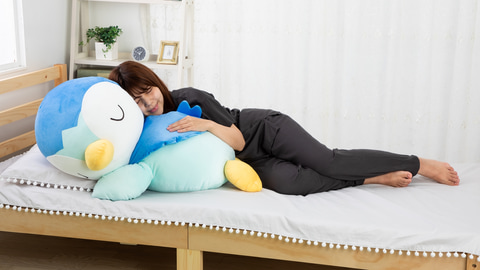 大きくてふわふわなポッチャマ！ 「ポケモン すやすやフレンド おうち