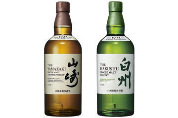 三越、「山崎12年」「白州12年」100周年記念ラベルの抽選販売受付を