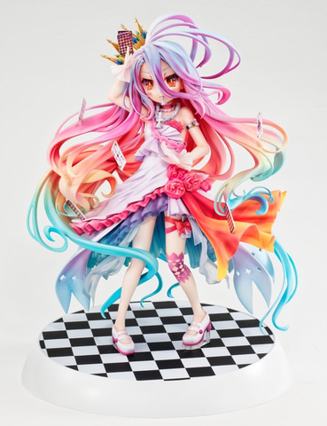 ノーゲーム・ノーライフ」10周年記念してドレス姿の「白」がフィギュア