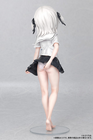 かぷりちお氏原作の“色素薄いJC”を立体化！ Bfull、フィギュア「眞白い