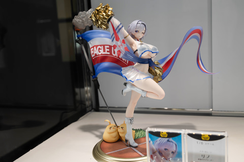 あみあみホビーキャンプ】「アズレン」よりチアリーダー姿のリノが立体