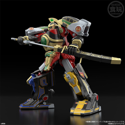 五星戦隊ダイレンジャー」大連王・天空気殿再現の食玩「SMP 五星合体