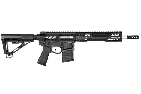 AR-15電動ガン BATON バッテリー ドットサイト マガジン4つ付き！ AR