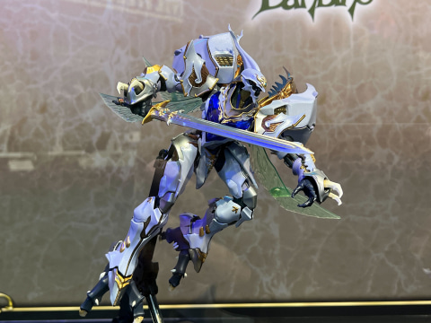 金属の光沢が映える！「METAL BUILD DRAGON SCALE サーバイン」彩色試