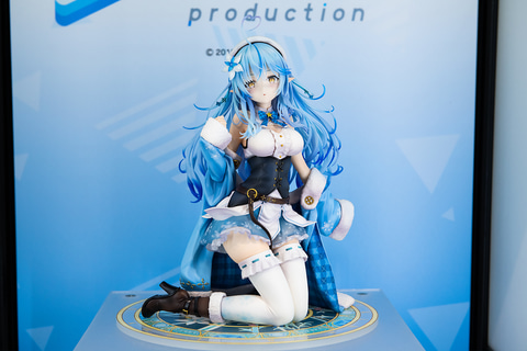 ホロライブ」5期生の雪花ラミィさんがフィギュア化。デコマスが公開