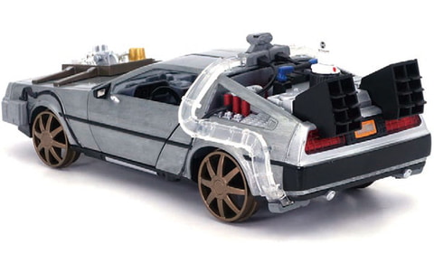 デロリアン Ⅲ1/64 MJモデル バックトゥザフューチャー カスタム専用