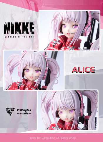 勝利の女神：NIKKE」よりアリスの1/4スタチューが登場！ あみあみにて