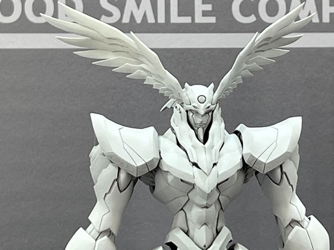 プラモデル「MODEROID ラーゼフォン」の原型見本がグッスマブースにて