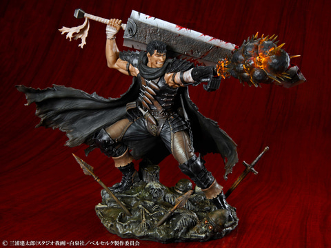 メディコス「ベルセルク」より、フィギュア「ガッツ 黒い剣士Ver