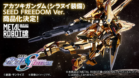 METAL ROBOT魂 ＜SIDE MS＞ アカツキガンダム（シラヌイ装備） SEED