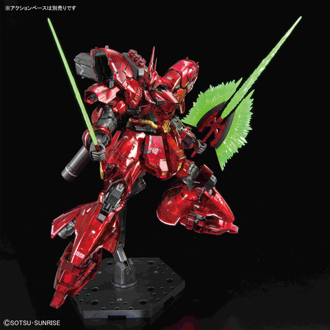 ガンダムベース限定ガンプラ「RG 1/144 サザビー [メカニカルコア