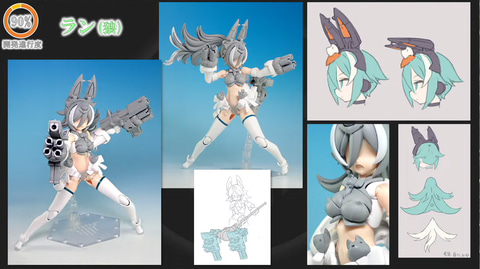 メガミデバイス】「PUNI☆MOFU シャオ（梟）/ラン（狼）」が2025年2月