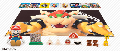 マリオの生活雑貨が19種登場！「一番くじ スーパーマリオブラザーズ