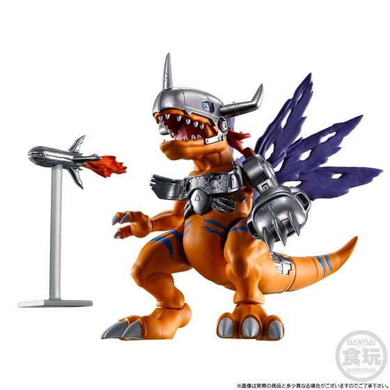 デジモン」食玩フィギュア「SHODO デジモン メタルグレイモン