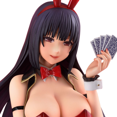 賭ケグルイ」より「蛇喰夢子」がカジノディーラー風のバニー姿で立体化