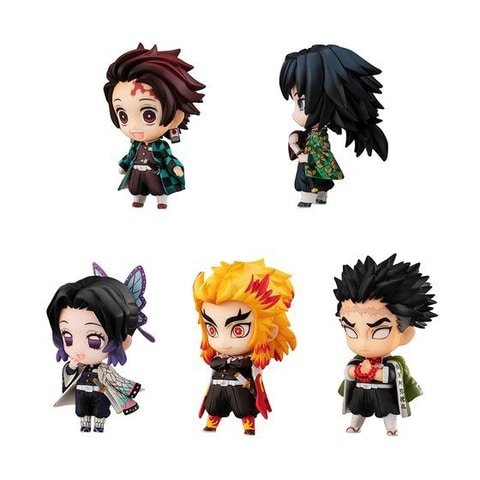 鬼滅の刃 炭治郎と柱たち マスコットセットAB おまとめBOX」の抽選販売