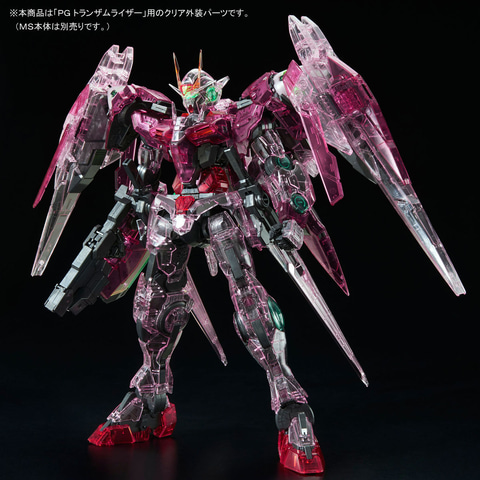PG 1/60 トランザムライザー」、「PG 1/60 トランザムライザー クリア