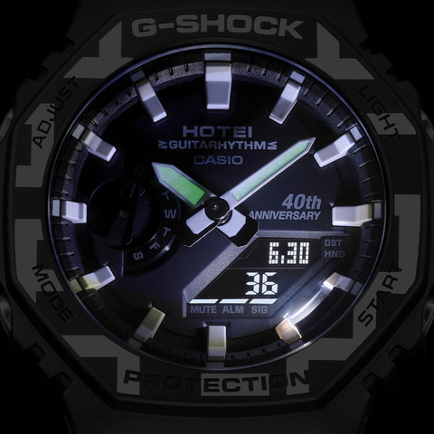 布袋寅泰×G-SHOCK、ギタリズム柄の「GA-2100」 - Impress Watch