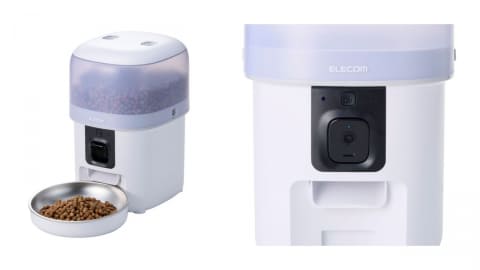 アプリ連携で愛犬・愛猫を見守る、カメラ付きWi-Fi自動給餌器を