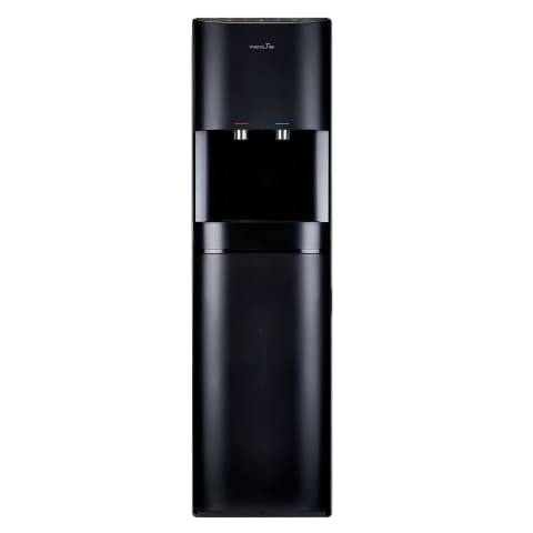 ボトルを持ち上げずに交換できるウォーターサーバー。黒い「シタカラ