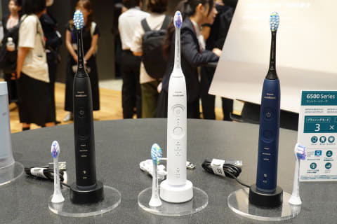 フィリップス電動歯ブラシ 20年ぶりの駆動部刷新で小型軽量化 - 家電 Watch