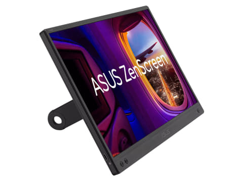 ASUS MB165B ポータブルモニター 本体とケーブル、カバー Amazon.co.jp