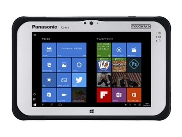 イベントレポート】パナソニック、7型の頑丈Windowsタブレット実機を