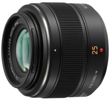 パナソニック、マイクロフォーサーズ用25mm F1.4をライカブランドで