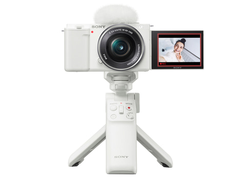 ソニー、白いシューティンググリップを6月24日発売 - デジカメ Watch