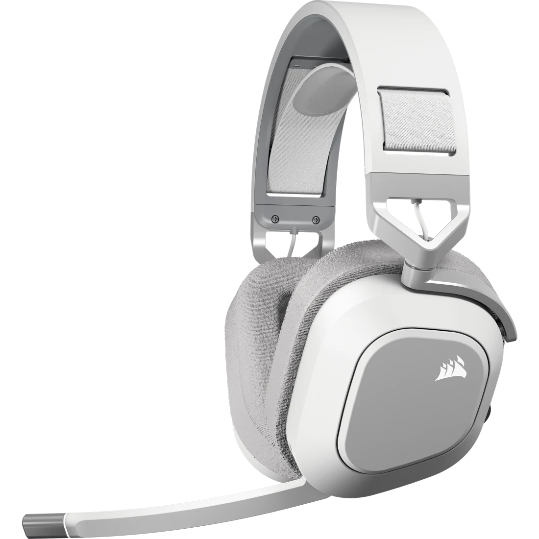 HS80 MAX WIRELESS ゲーミングヘッドセット、ホワイト (AP)