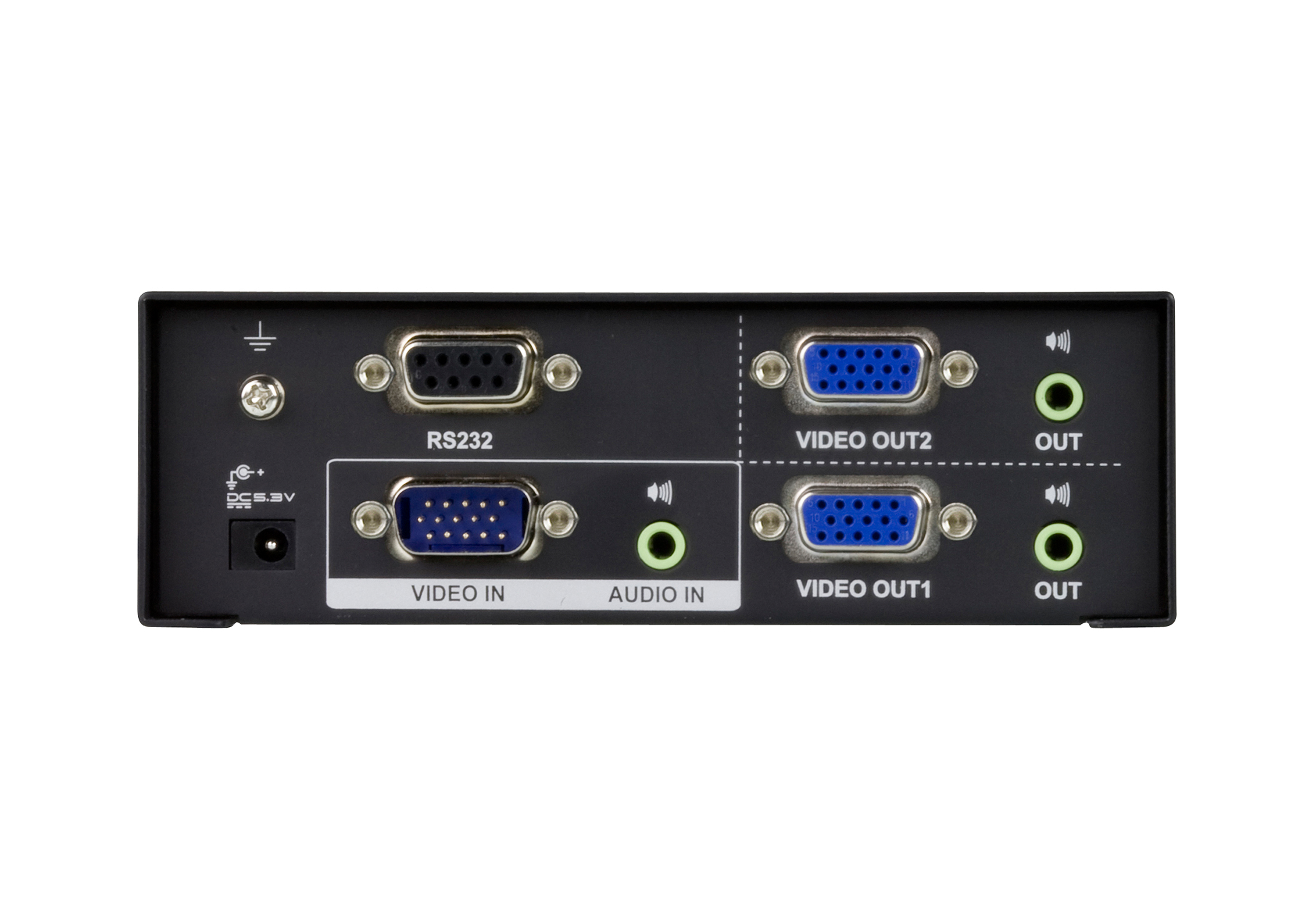 VGA 2分配器（オーディオ対応） - VS0102, ATEN ビデオ分配器/ビデオ