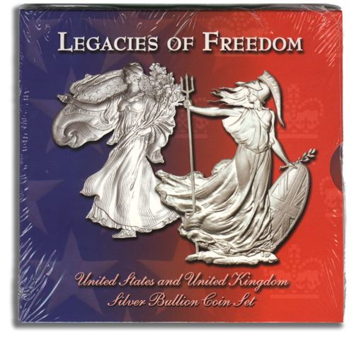 Legacies Of Freedom イーグル銀貨とブリタニア銀貨 【公式通販】