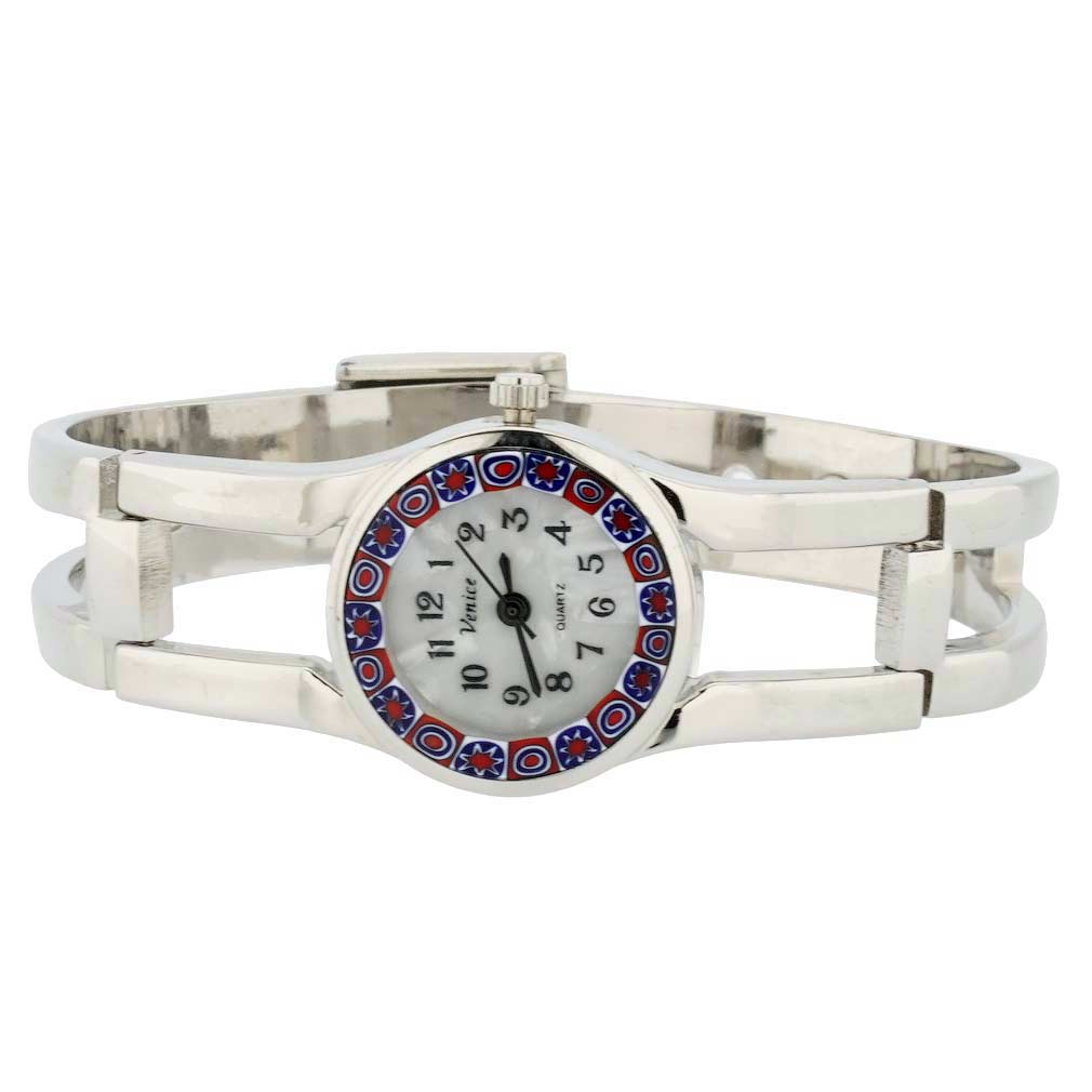 Womens Bracelet Watches | Crystal Face Watch | Glass of Venice
