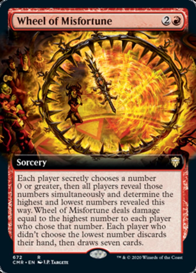 MTG Wheel of Fortune リバイズド 黒枠 FBB MTG Wheel of Fortune