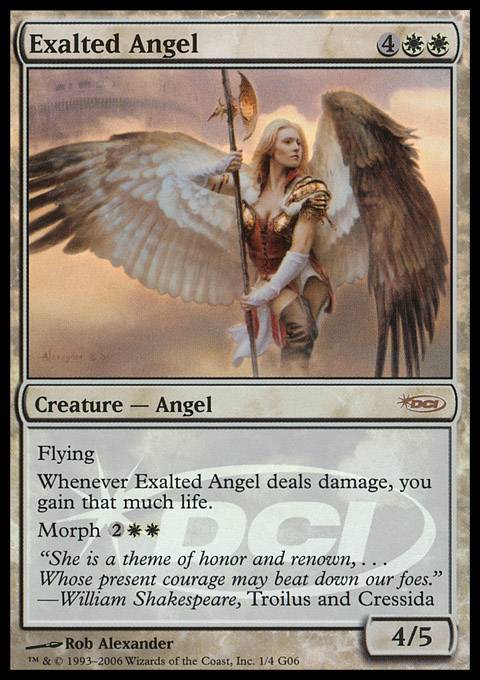 MTG 賛美されし天使/Exalted Angel ONS 英語EN foil 賛美されし天使