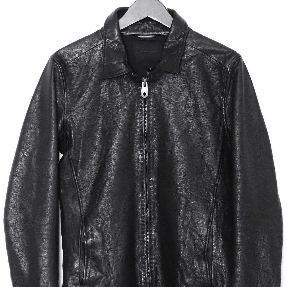junhashimoto ジップレザージャケット 4 美品 junhashimoto ZIP