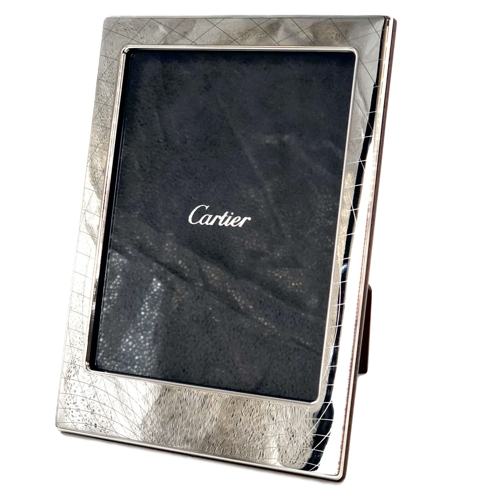 ⭐Cartier⭐ カルティエ フォトフレーム 写真立て シルバー Cartier