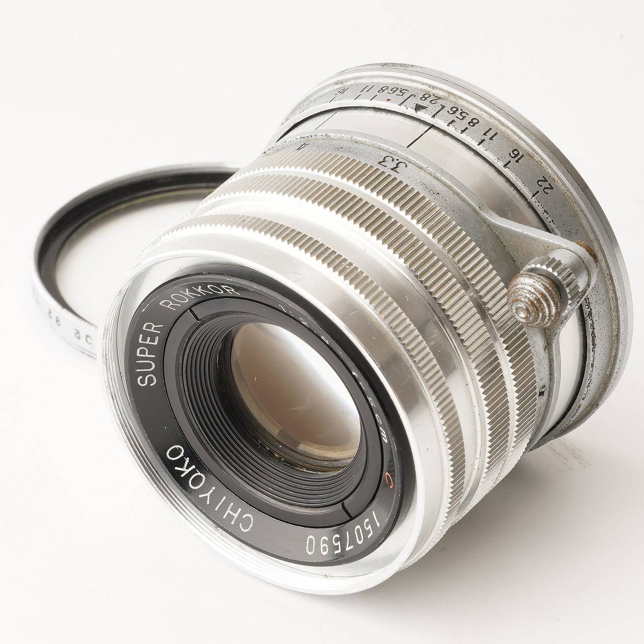 ミノルタ Chiyoko SUPER ROKKOR 5cm ストア 50mm F2.8 ライカ L39 マウント
