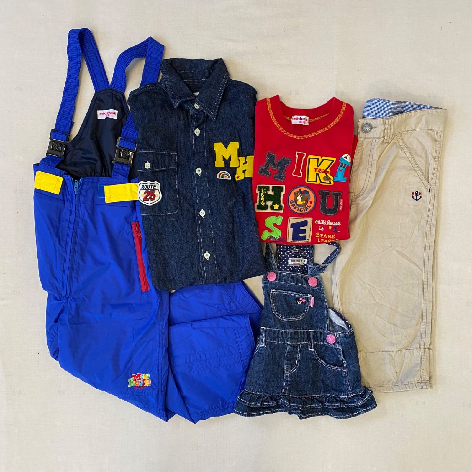 mikiHOUSE ミキハウス まとめ売り キッズ 子供 ベビー 32点 ロンパース