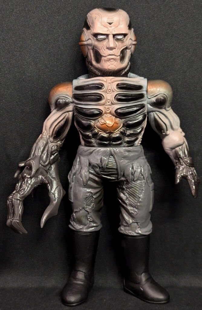 中古 メディコム 東映レトロソフビ 豪島変身体 真・仮面ライダー 序章