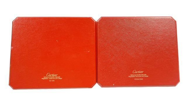 カルティエ ケース 時計用 空き箱 空箱 ボックス BOX 2点セット 2個
