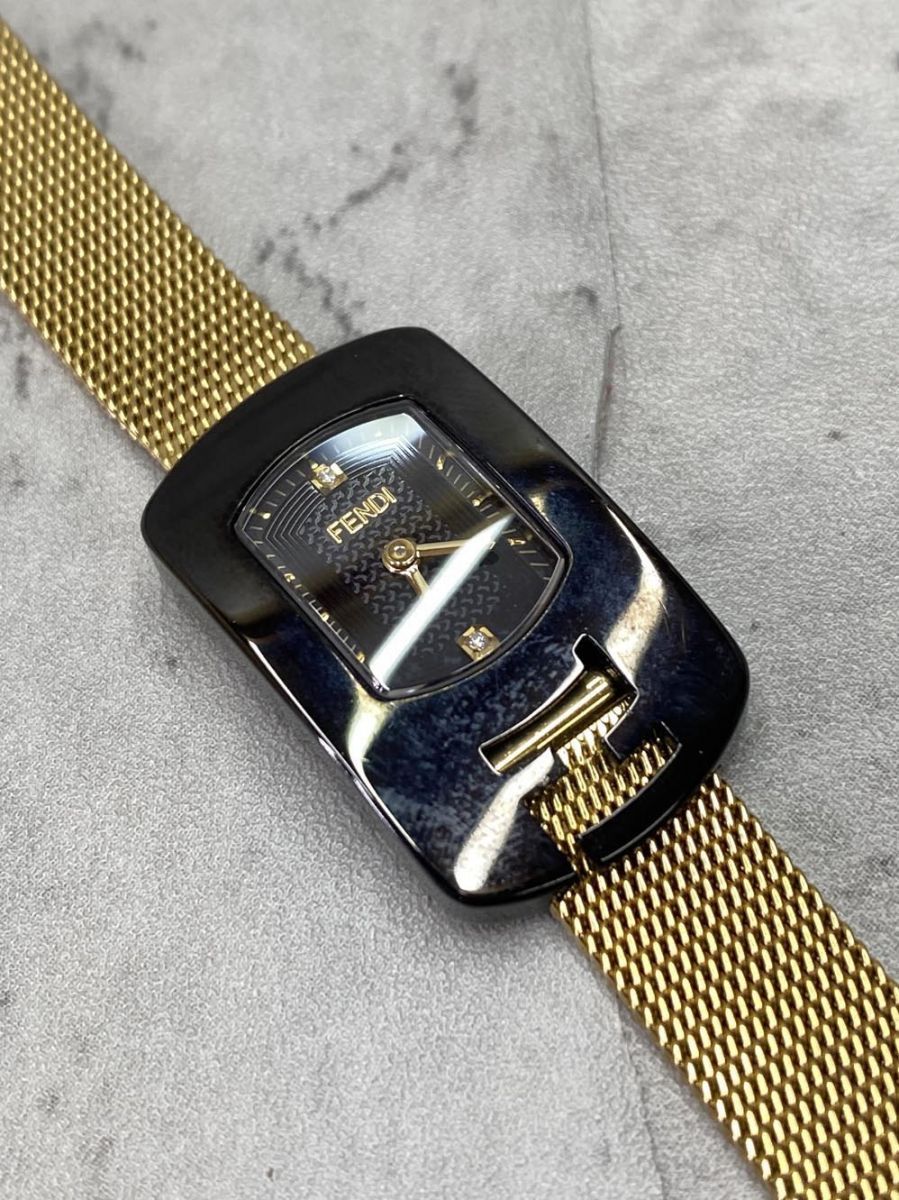 節約 FENDI フェンディ 30000L 不動品 カメレオン クオーツ 腕 時計
