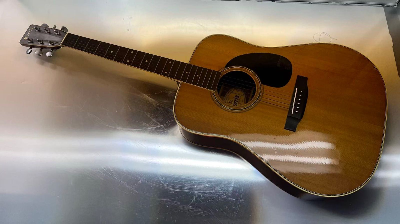 MORRIS W-25 70's ジャパンヴィンテージ 割引 アコースティックギター