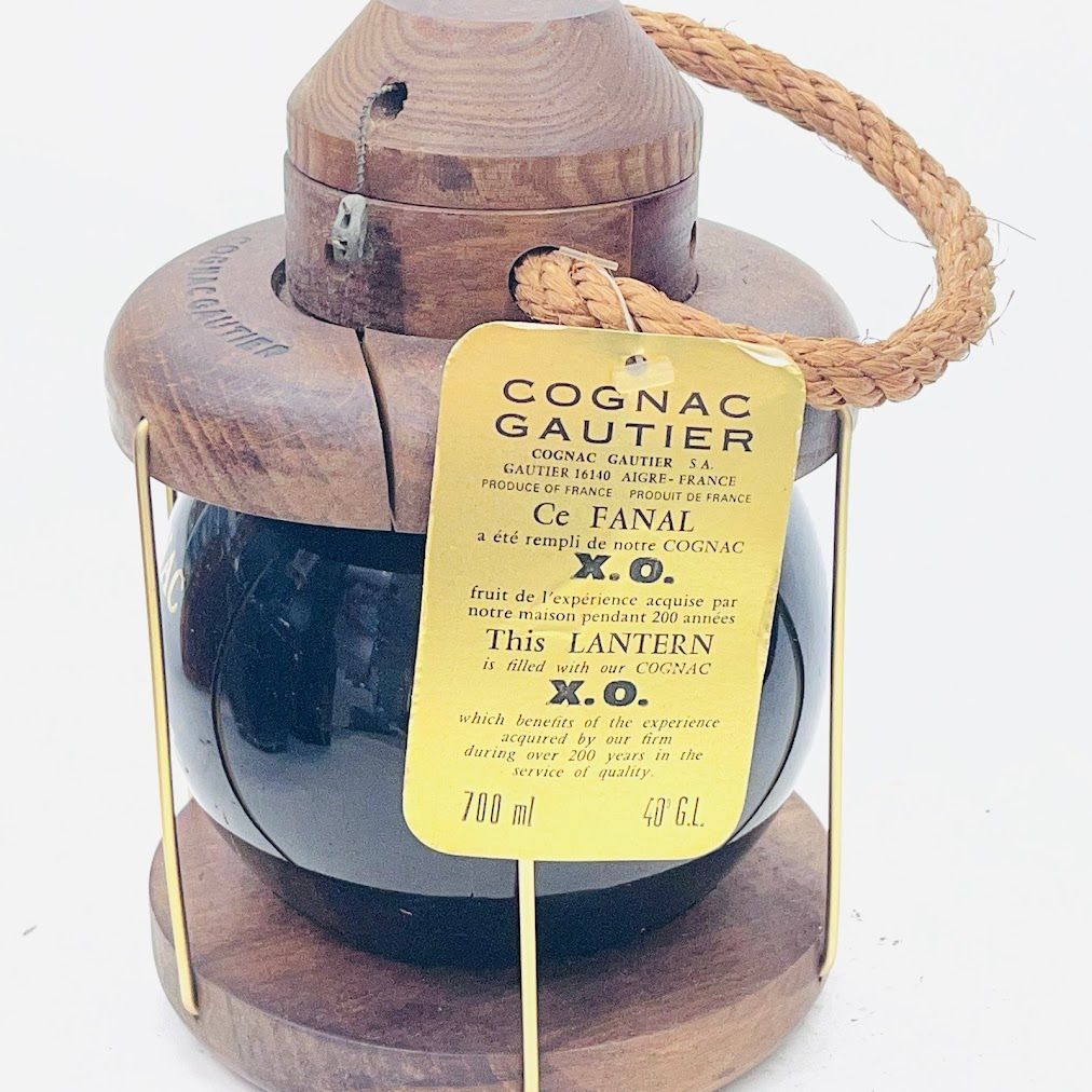 4A077O【未開栓】ゴーティエ XO ランタン ボトル GAUTIER 700ml 40度
