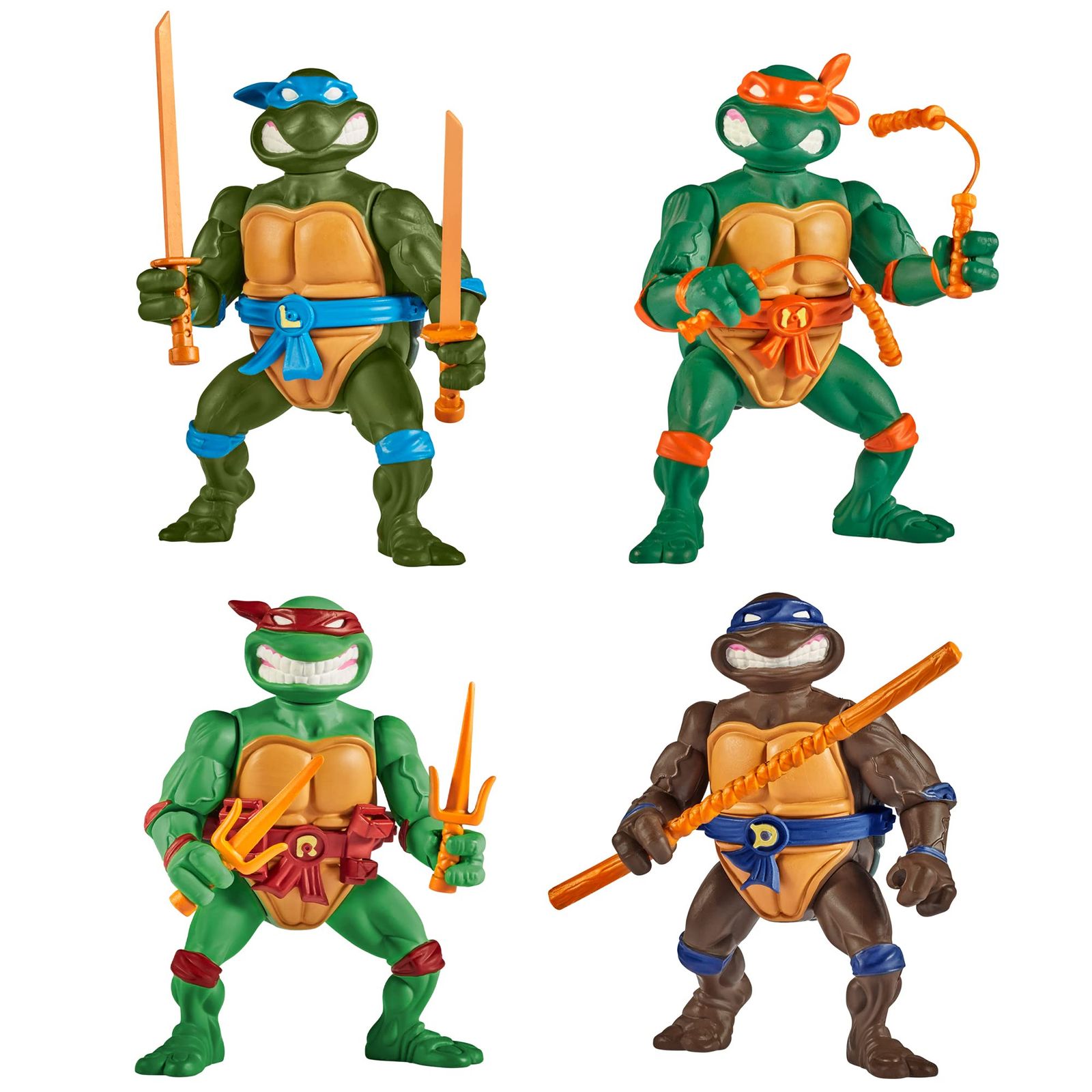 TMNT ミュータント ニンジャ タートルズ 4体セット リボルテック
